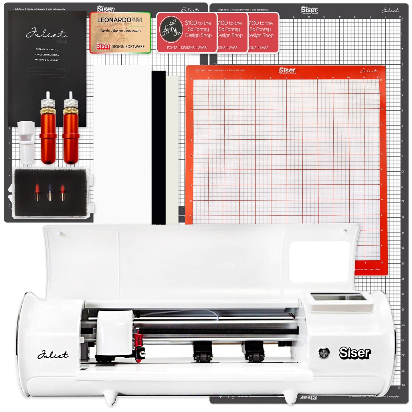 Siser Juliet Bundle with Additional Mats &#x26; Cutting Blades