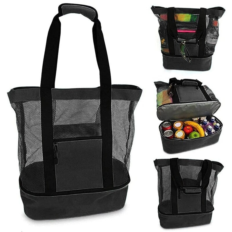 Beach Tote Insulated Cooler Bag