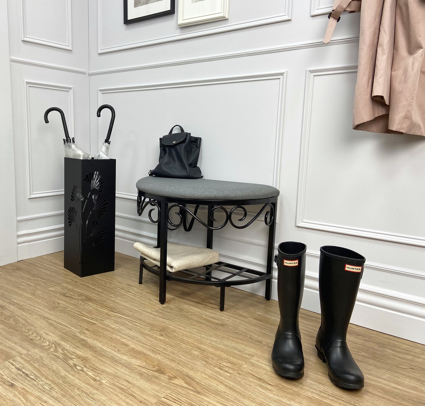 Mango Steam Japanese Ginkgo Leaf Umbrella Stand