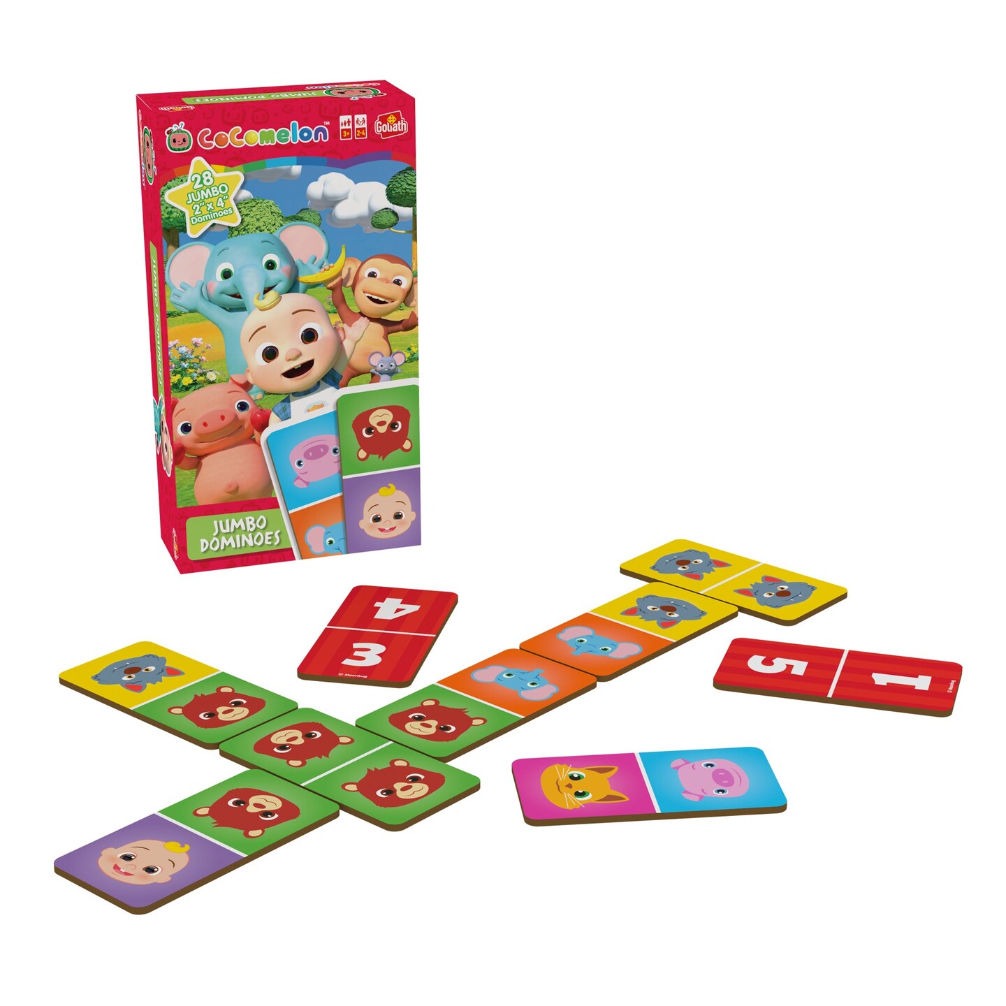Cocomelon&#xAE; Jumbo Dominoes