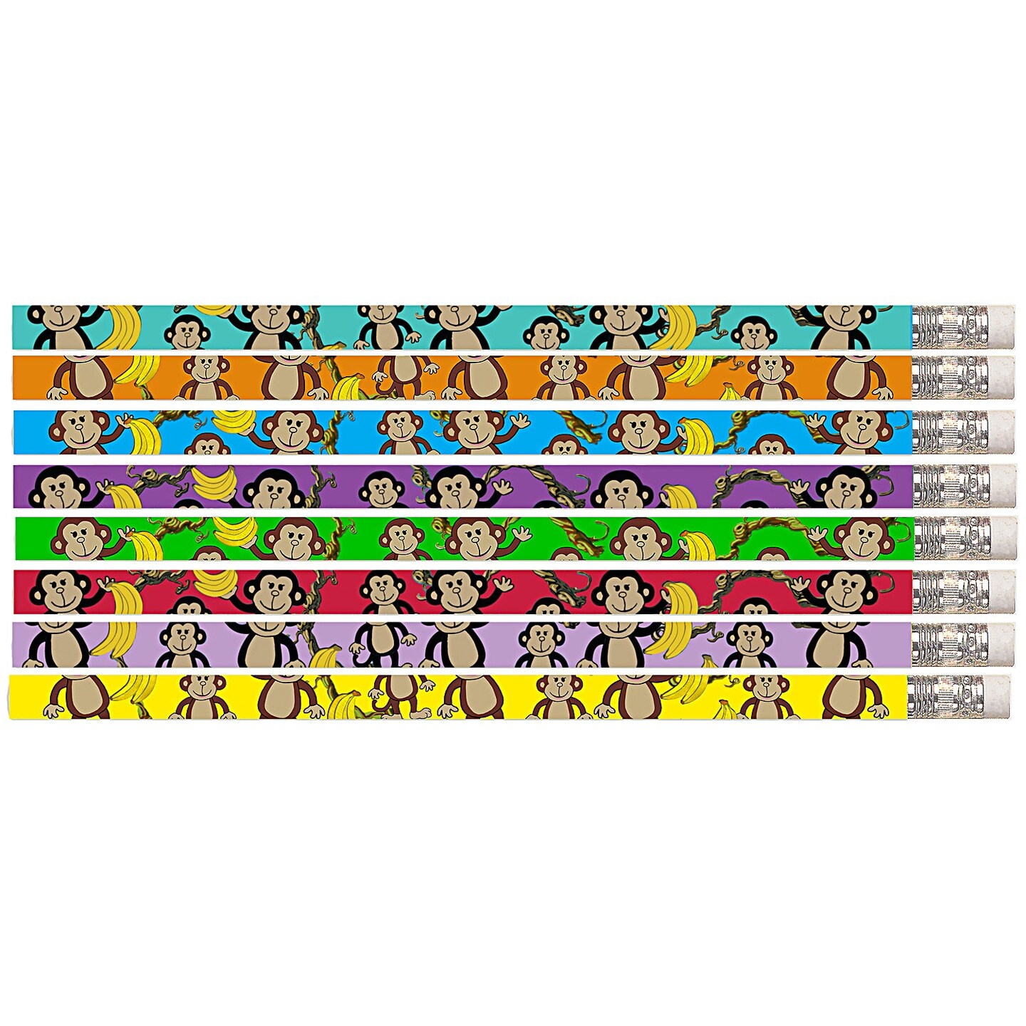 Dancin&#x27; Monkey Motivational Pencil, Pack of 12