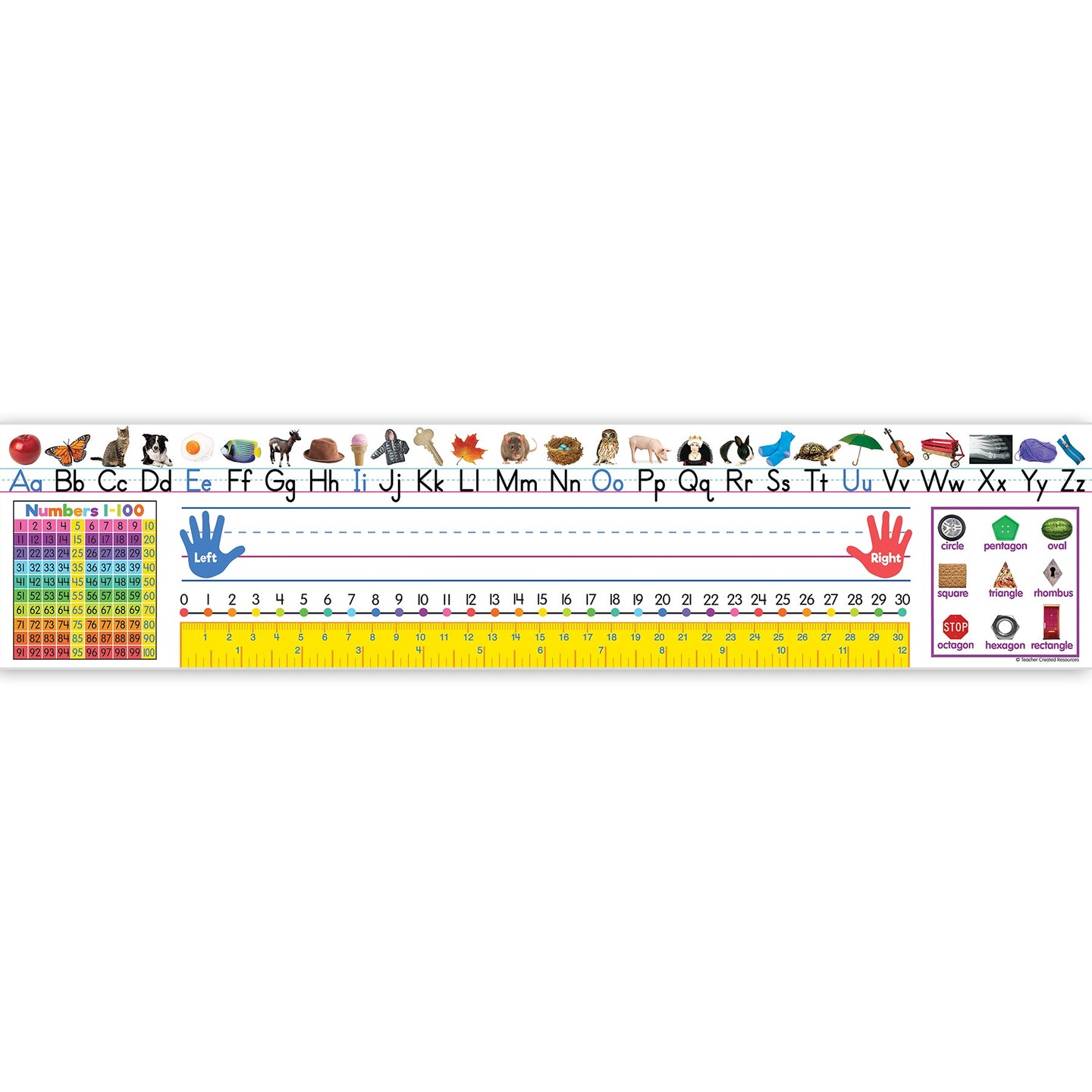 Colorful Traditional Printing Jumbo Name Plates, 18&#x22; x 24&#x22;, Pack of 36