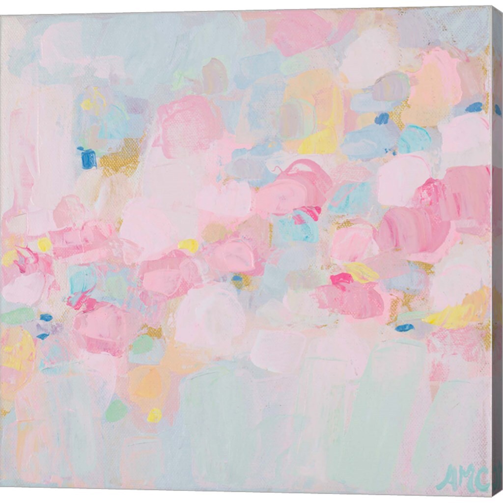 Soft Pebbles I by Ann Marie Coolick 24" x 24" Canvas Wall Art