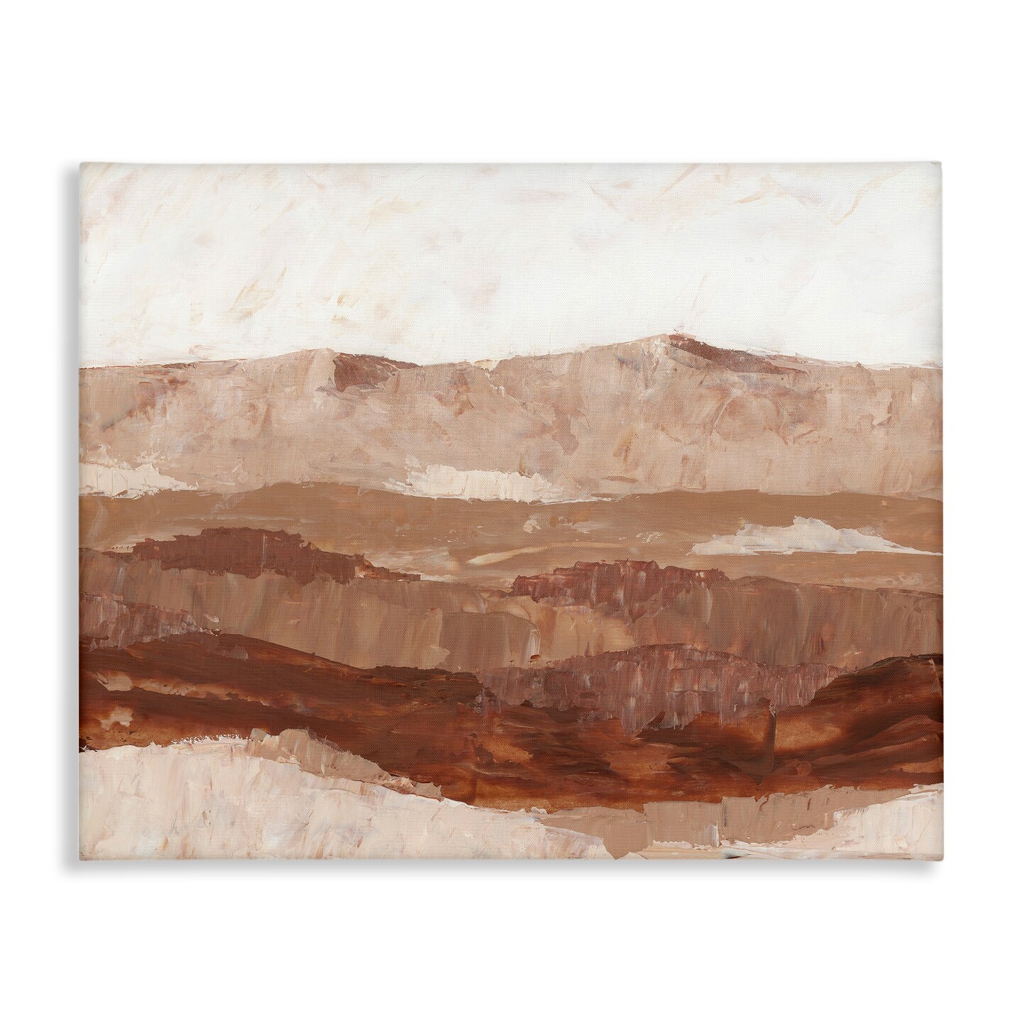 Stupell Industries Abstract Canyon Painting Canvas Wall Art