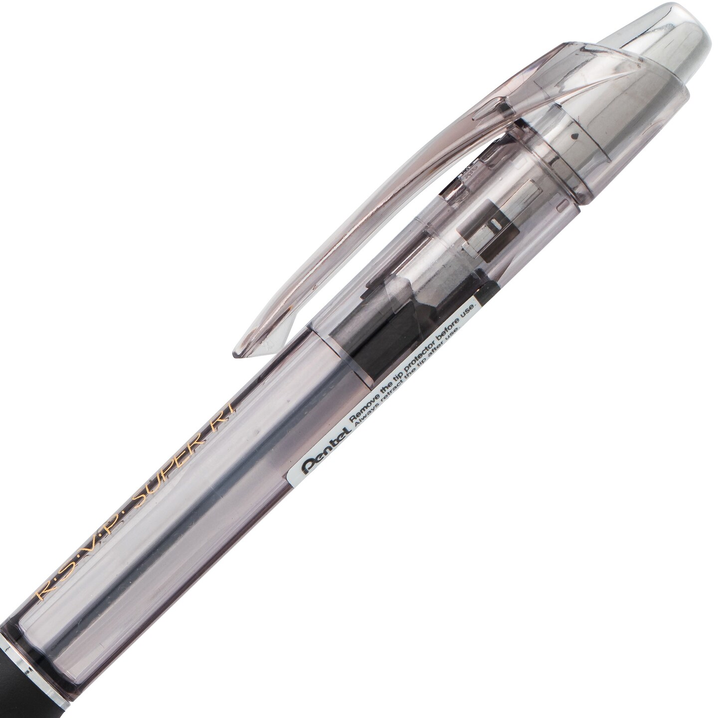 R.S.V.P.&#xAE; Super RT Retractable Ballpoint Pen, Black