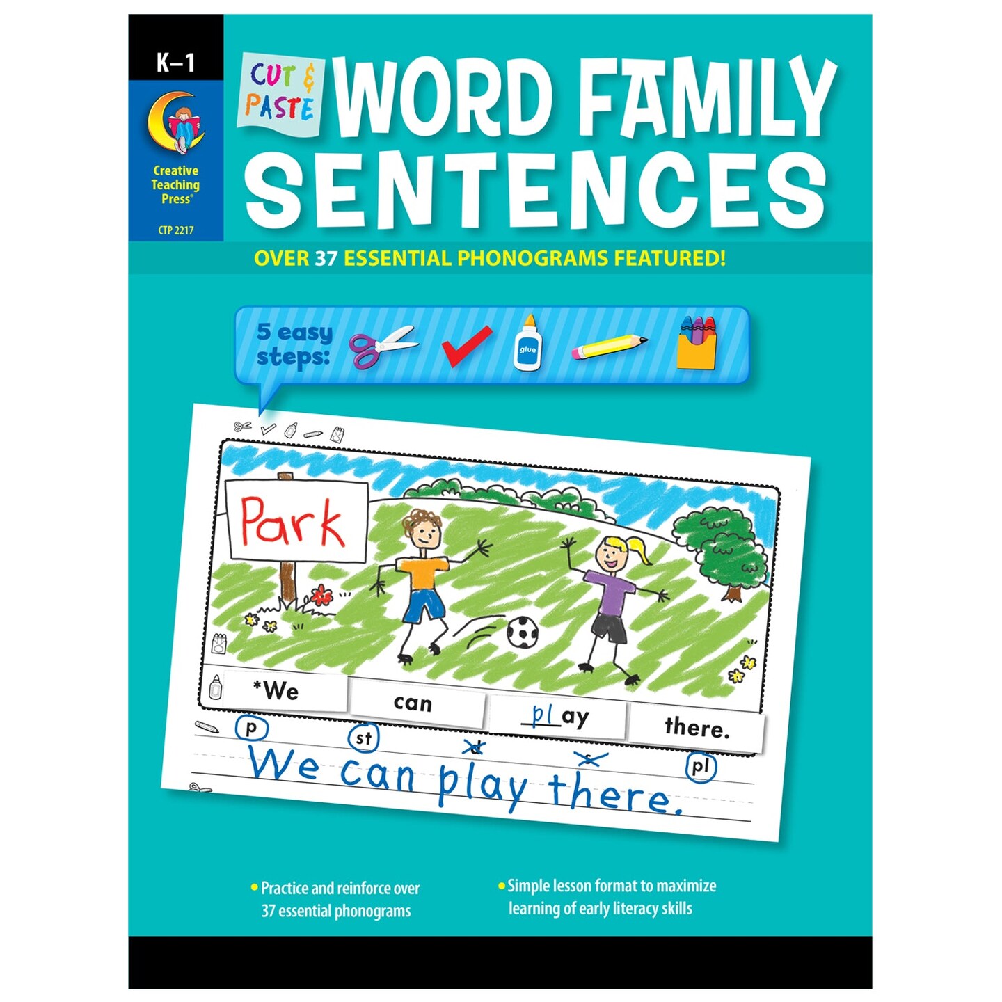 Cut &#x26; Paste Word Family Sentences