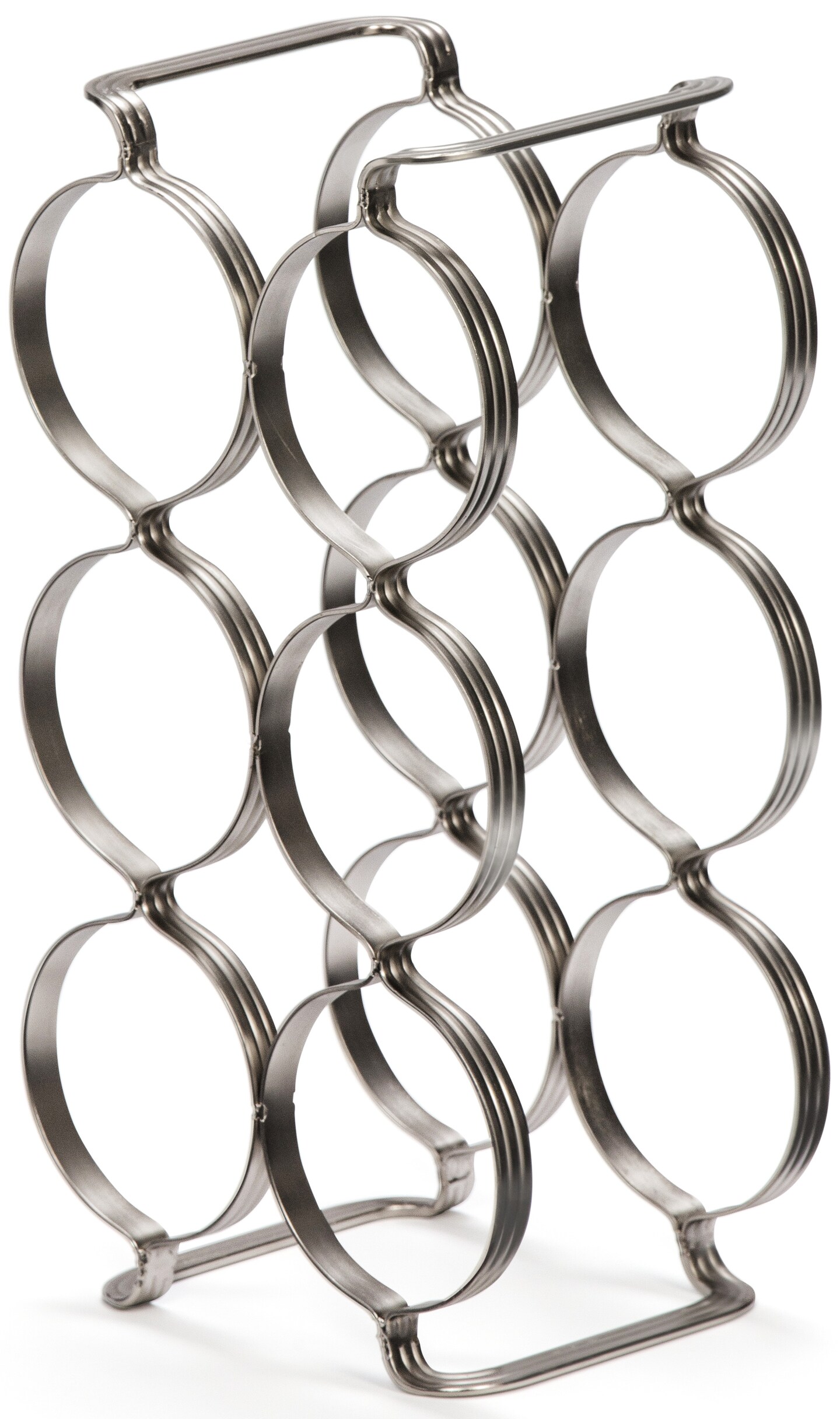 Mango Steam 6 Bottle Counter-top Wine Rack - Storage Organizer for Kitchen