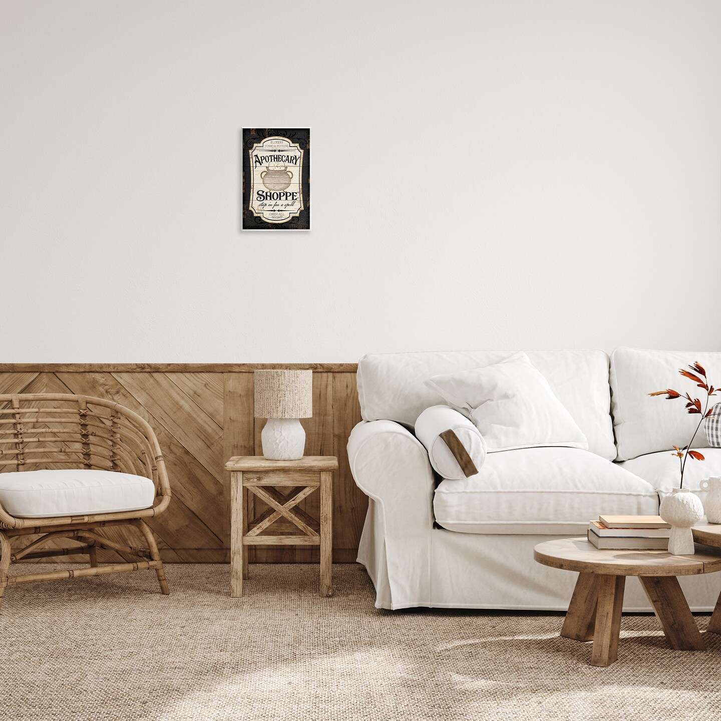 Stupell Industries Apothecary Shoppe Spooky Sign Wall Plaque Art