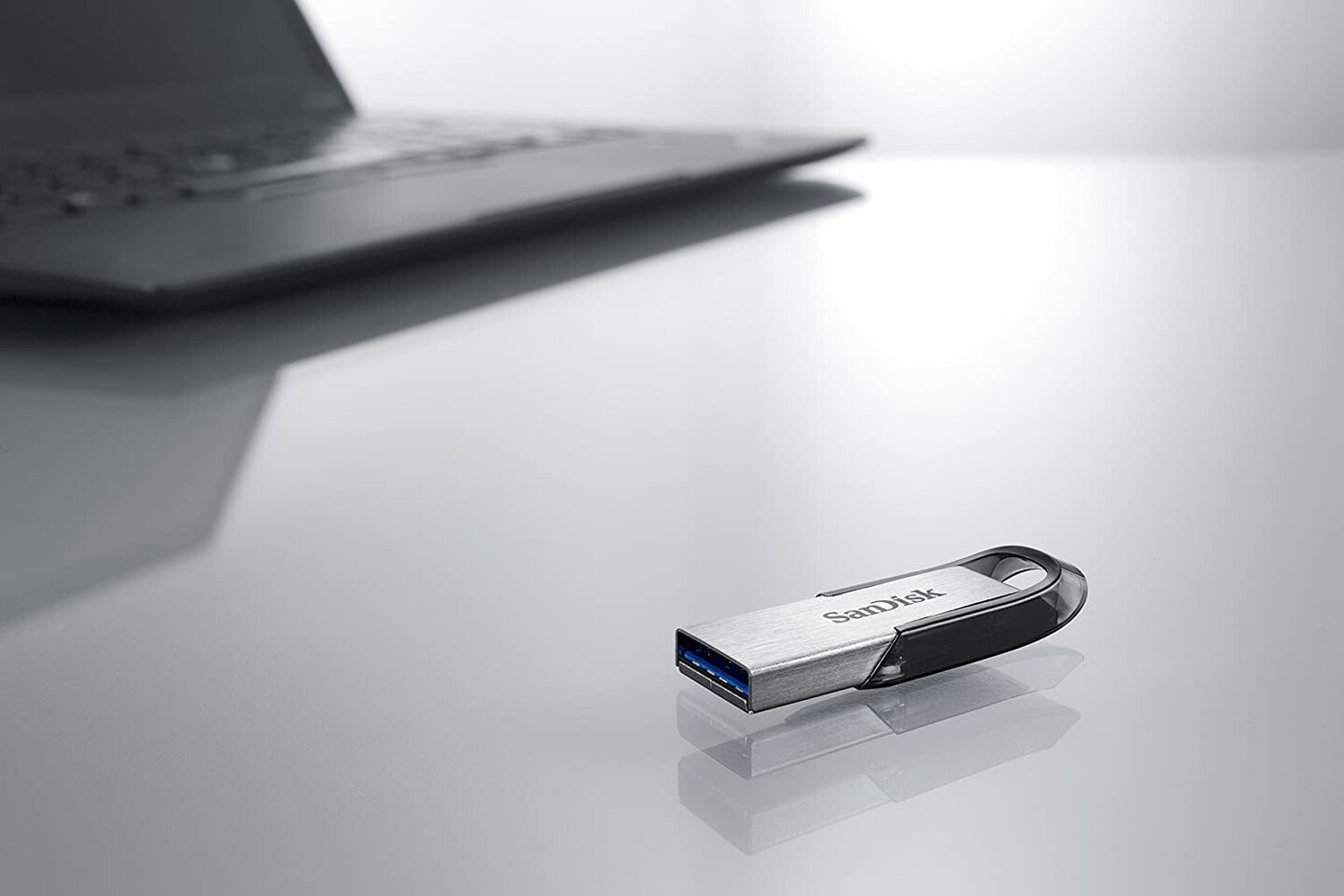 64GB Ultra Flair USB 3.0 Flash Drive - SDCZ73-064G-G46, Black