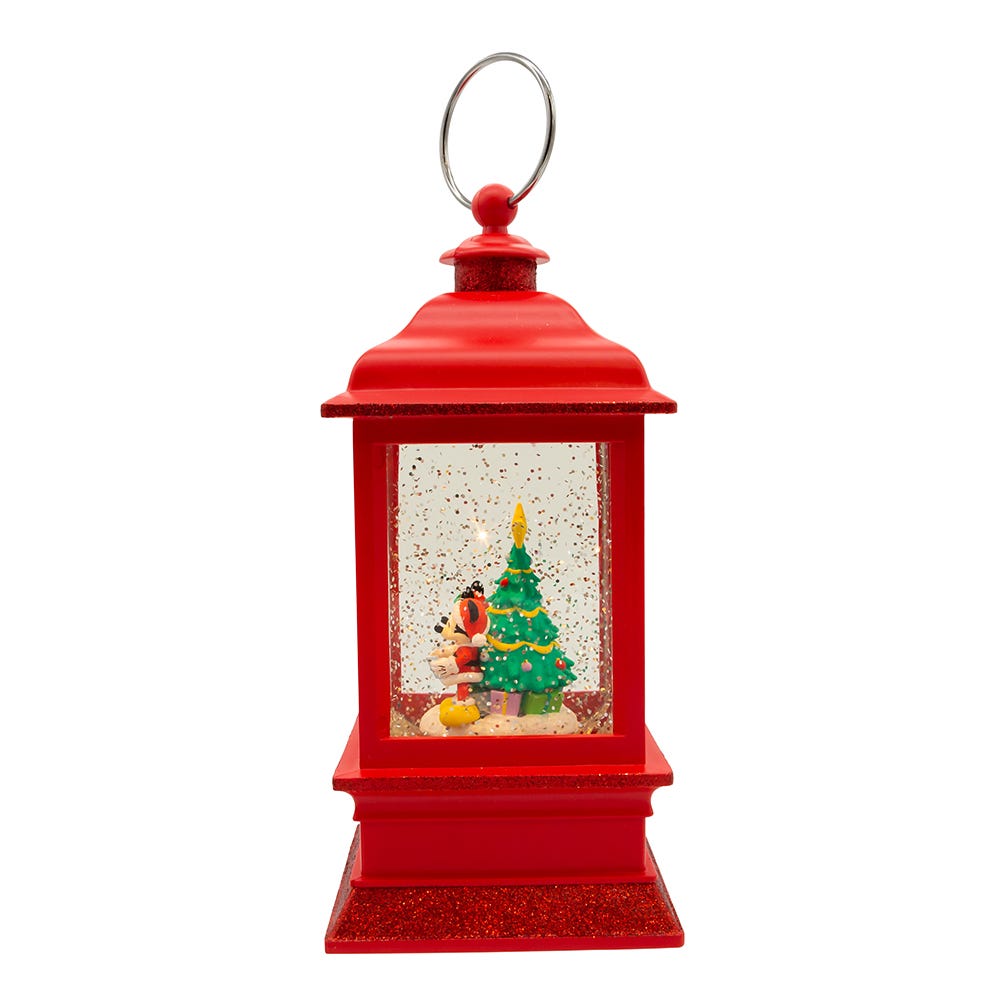 Kurt Adler 9-Inch Battery-Operated Disney&#xA9; Mickey and Minnie Spinning Musical Light-Up Lantern