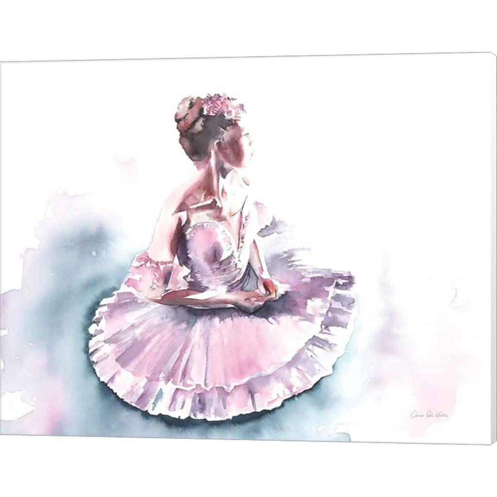 Ballet by Aimee Del Valle 15&#x22; x 12&#x22; Canvas Wall Art (Set of 2)