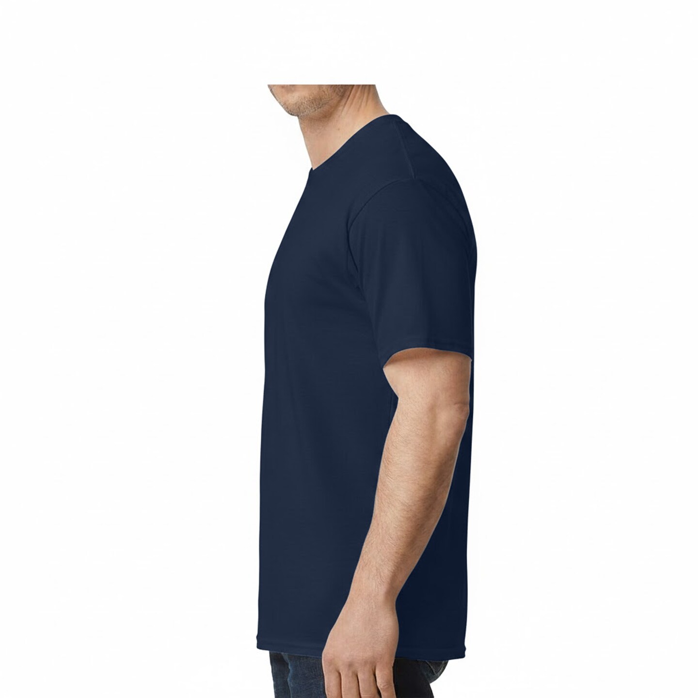 Gildan Ultra Cotton Men’s Tall T-Shirt, Classic Fit Basic Tee, 6 oz. 100% Cotton