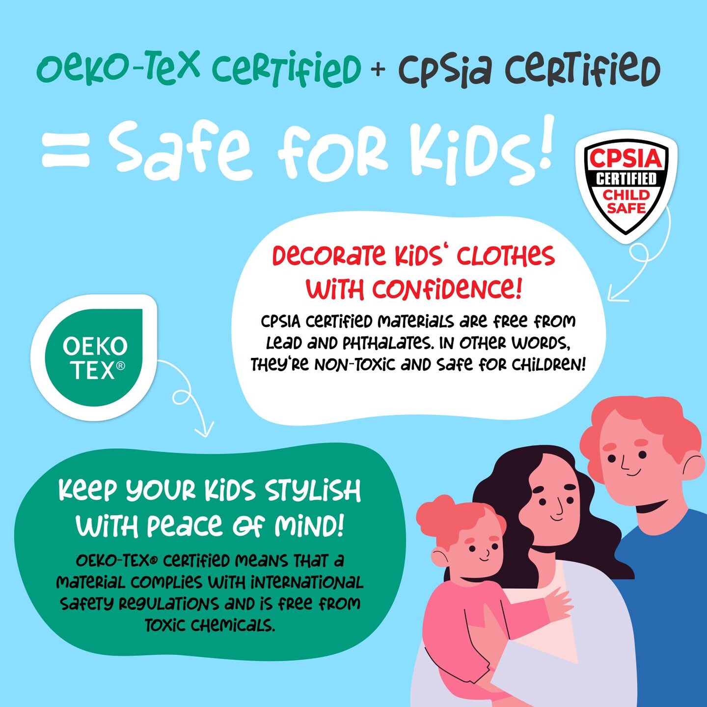 Siser® EasyWeed® Heat Transfer Vinyl Rainbow Sampler, 3-Pack