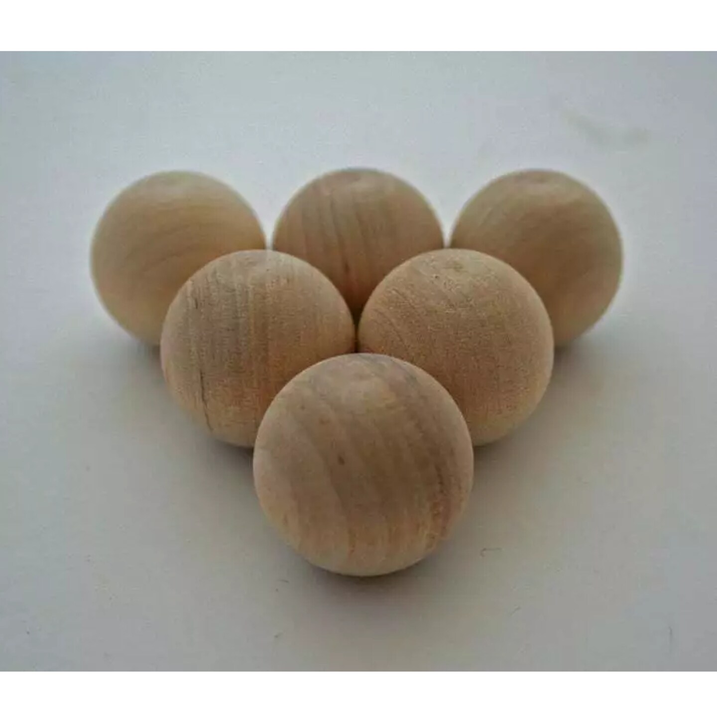 Kitcheniva 25 Pcs Wood Ball Dowel End Caps Craft Art DIY