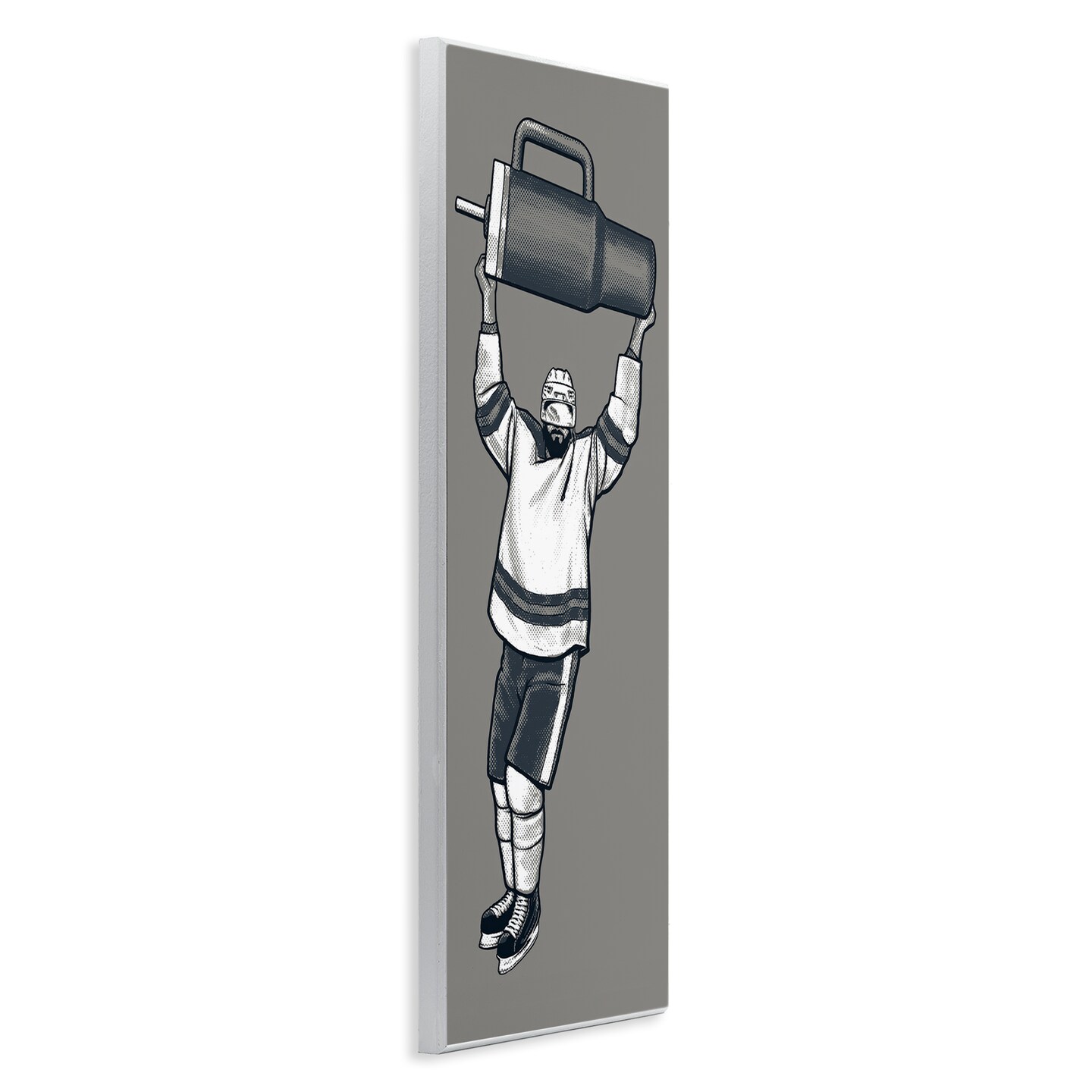 Stupell Industries Funny Hockey Trophy Pun Wall Plaque Art Design by Jedco Brands, Inc.