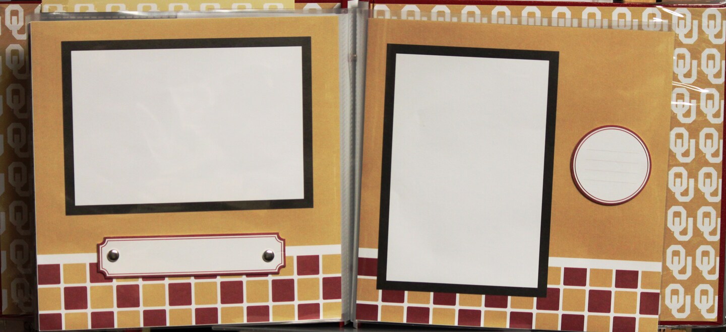 The University Of Oklahoma Complete 8 x 8 Officially Licensed Scrapbook