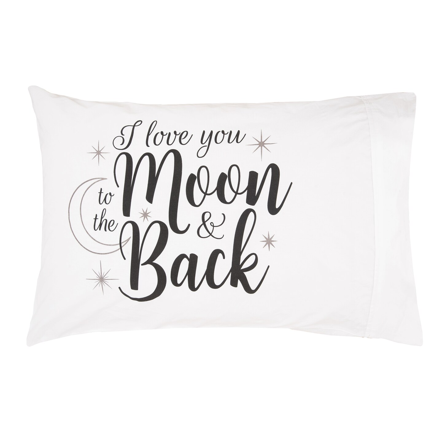 Moon &#x26; Back Romantic Pillowcase
