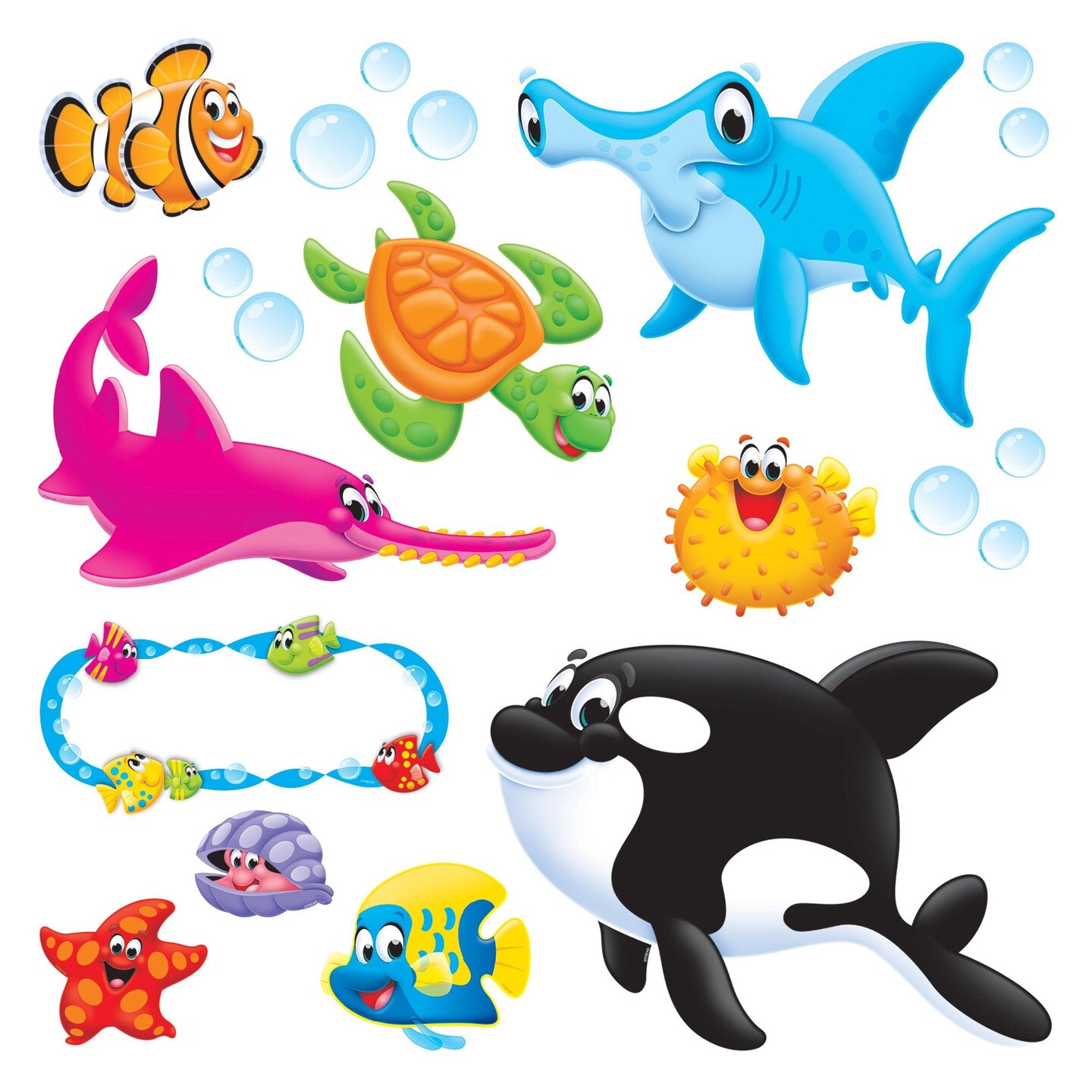 Sea Buddies&#x2122; Bulletin Board Set