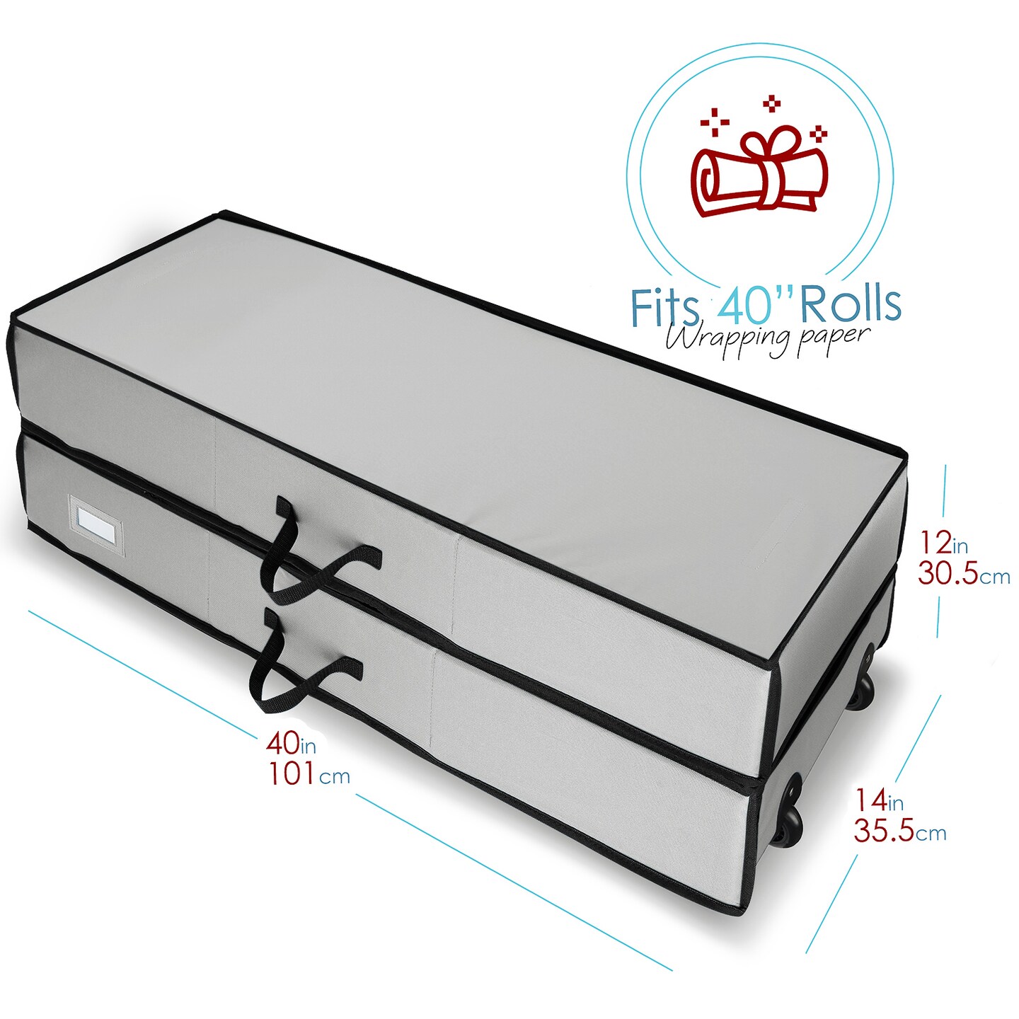 Hearth &#x26; Harbor Wrapping Paper Storage Container