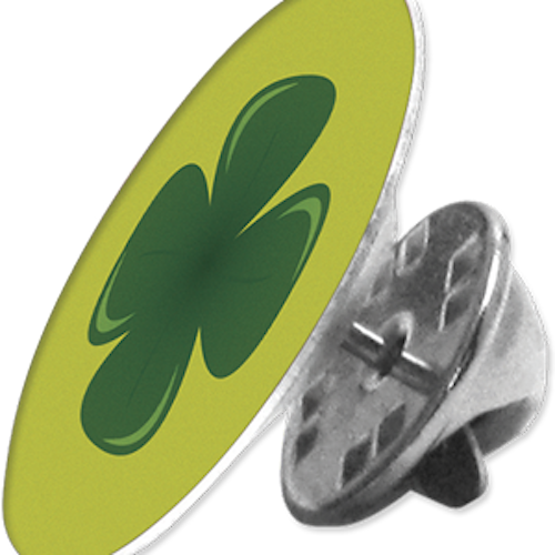 ChromaLuxe UniSub Gloss White Metal Trophy Disk - 2" Round 20 x Case 5572