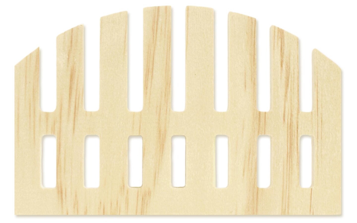 Multicraft DIY Wood Fence Curve 6.7&#x22;