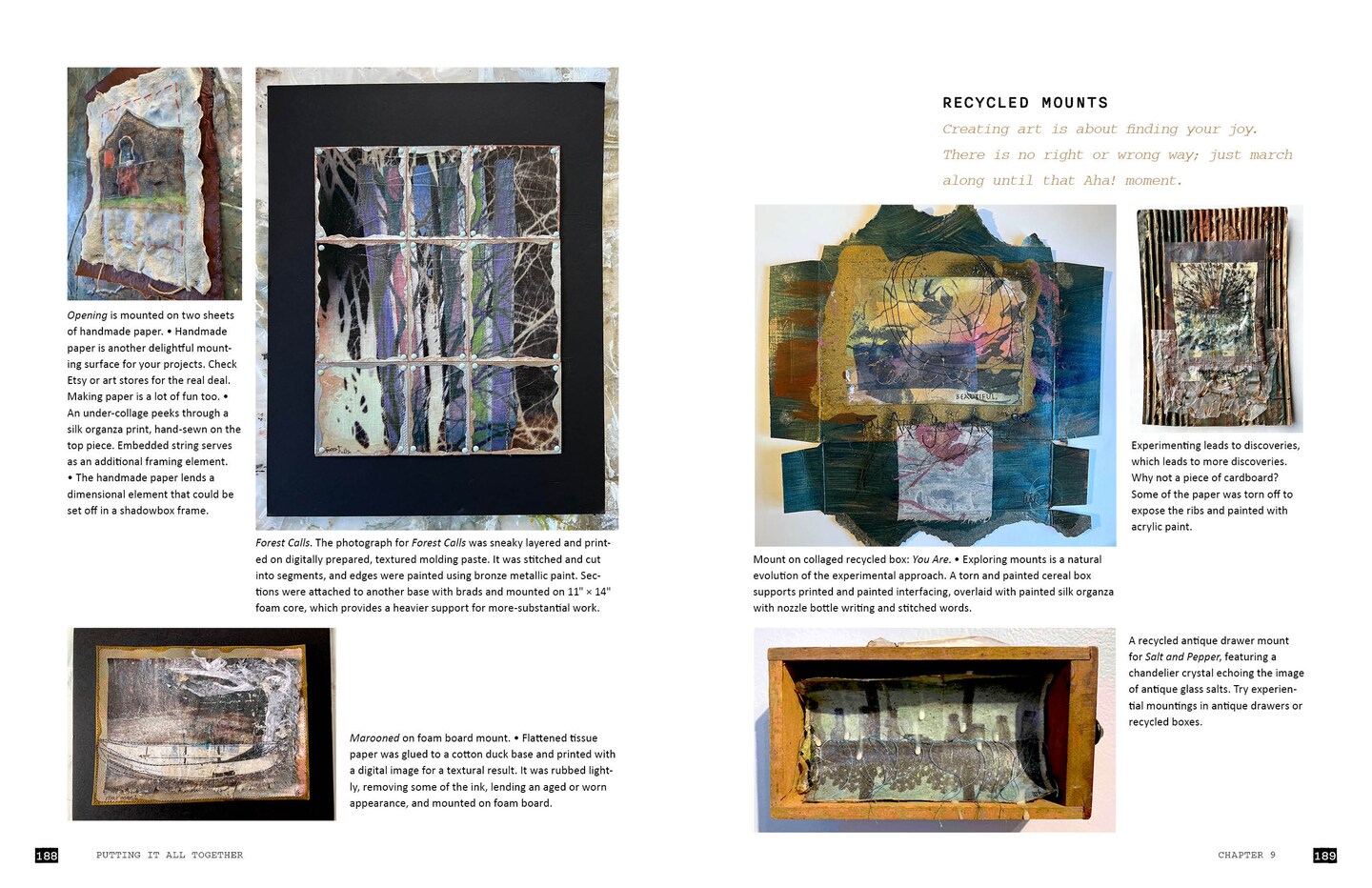 Explorations with Collage!: Merging Photographs, Paper, and Fiber