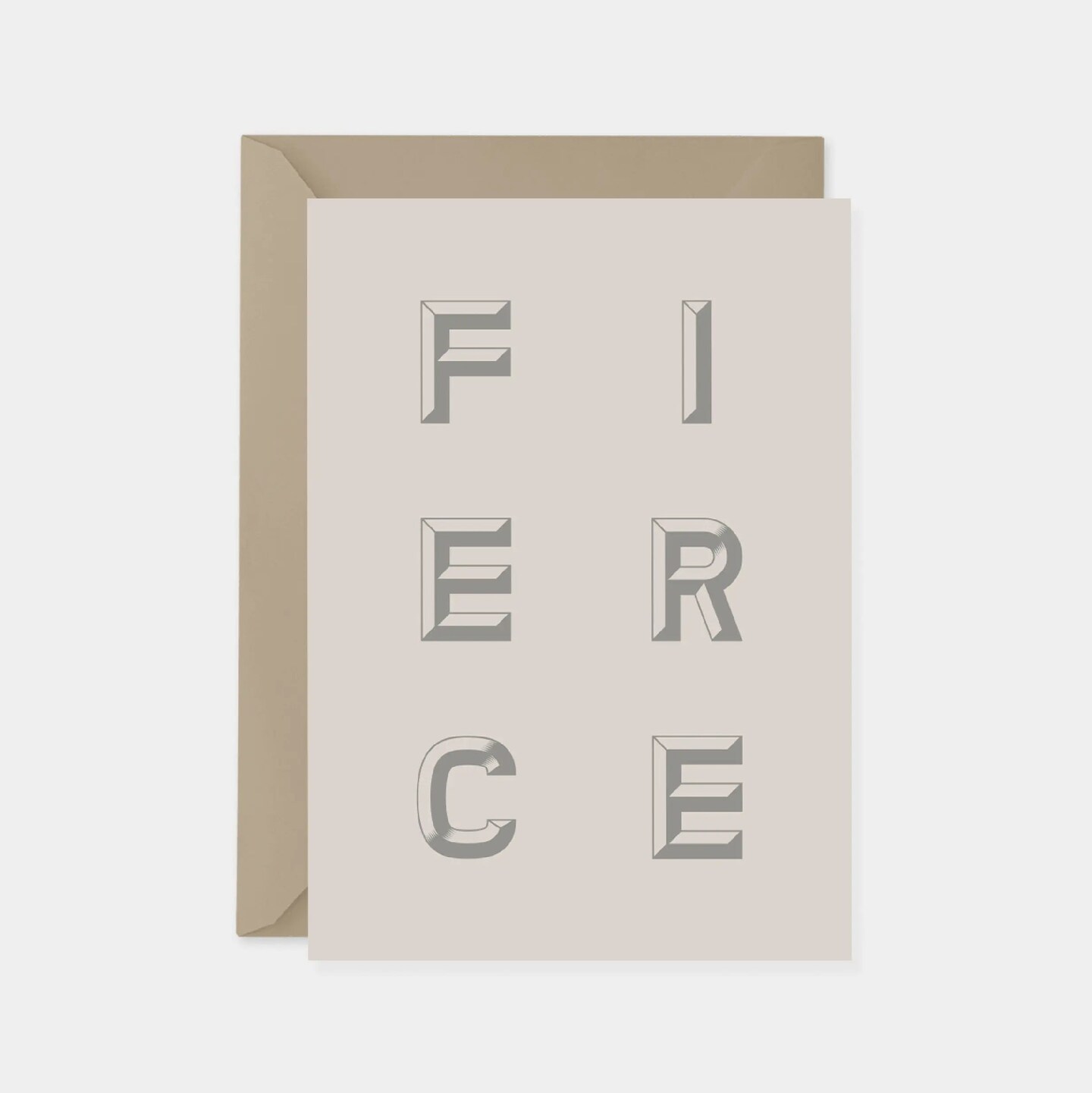 &#x22;Fierce&#x22; Congratulations Card