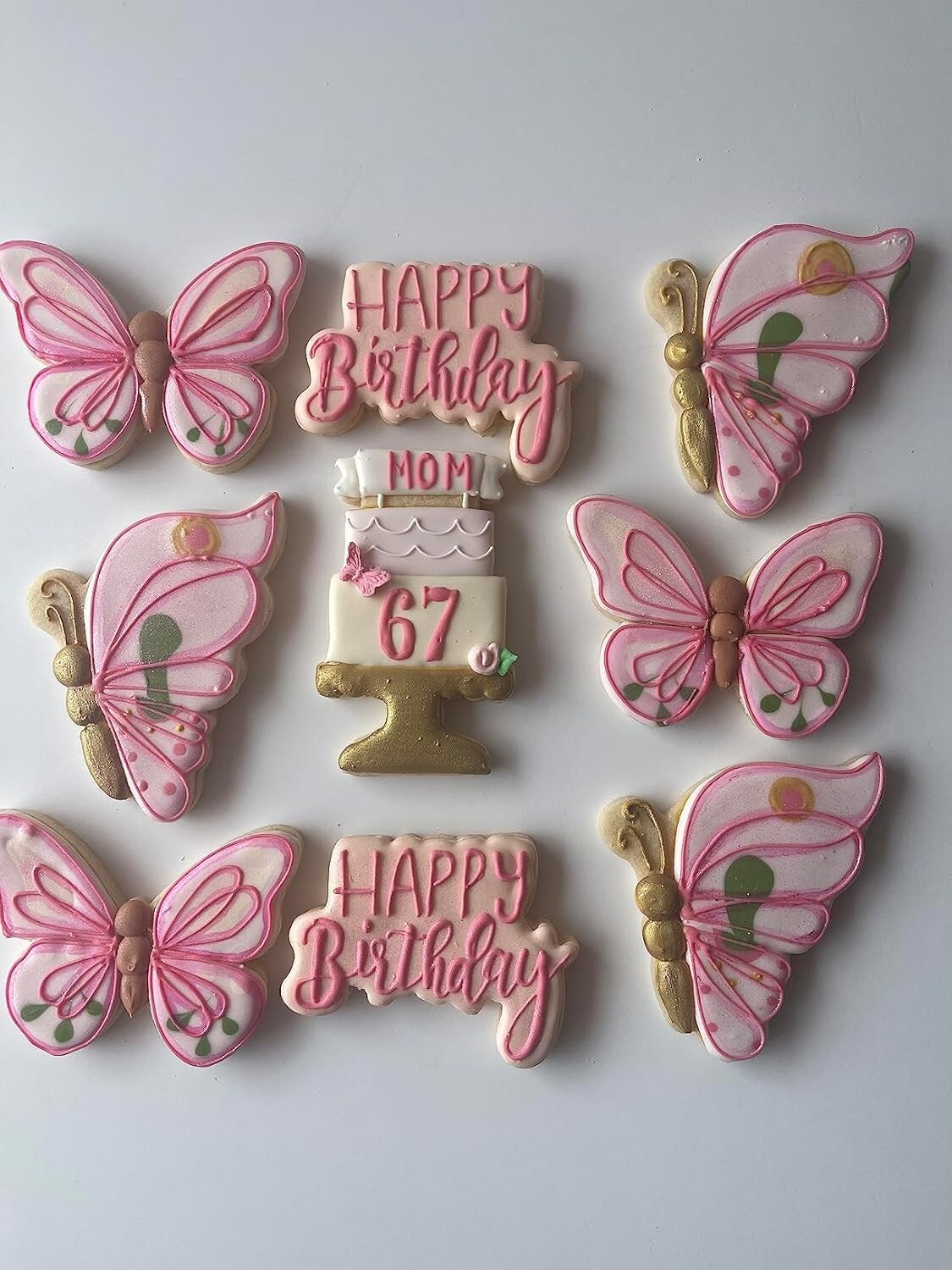 Butterfly Cookie Cutter Set 5 Piece Butterfly Fondant Biscui Cutters