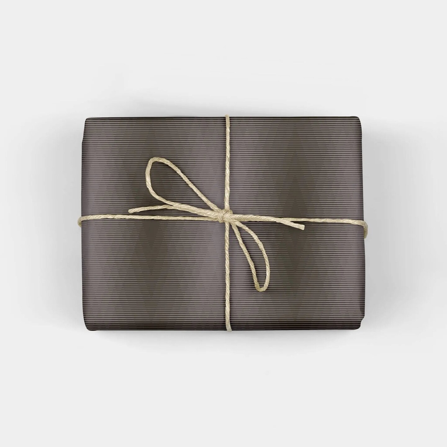 Fine Line Brown Gift Wrap