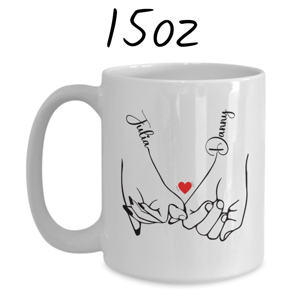 Gift for couple Coffee mug for him her Valentine's Day Birthday Anniversary  Christmas Gift Ideas for Boyfriend Girlfriend Husband or Wi | MakerPlace ...