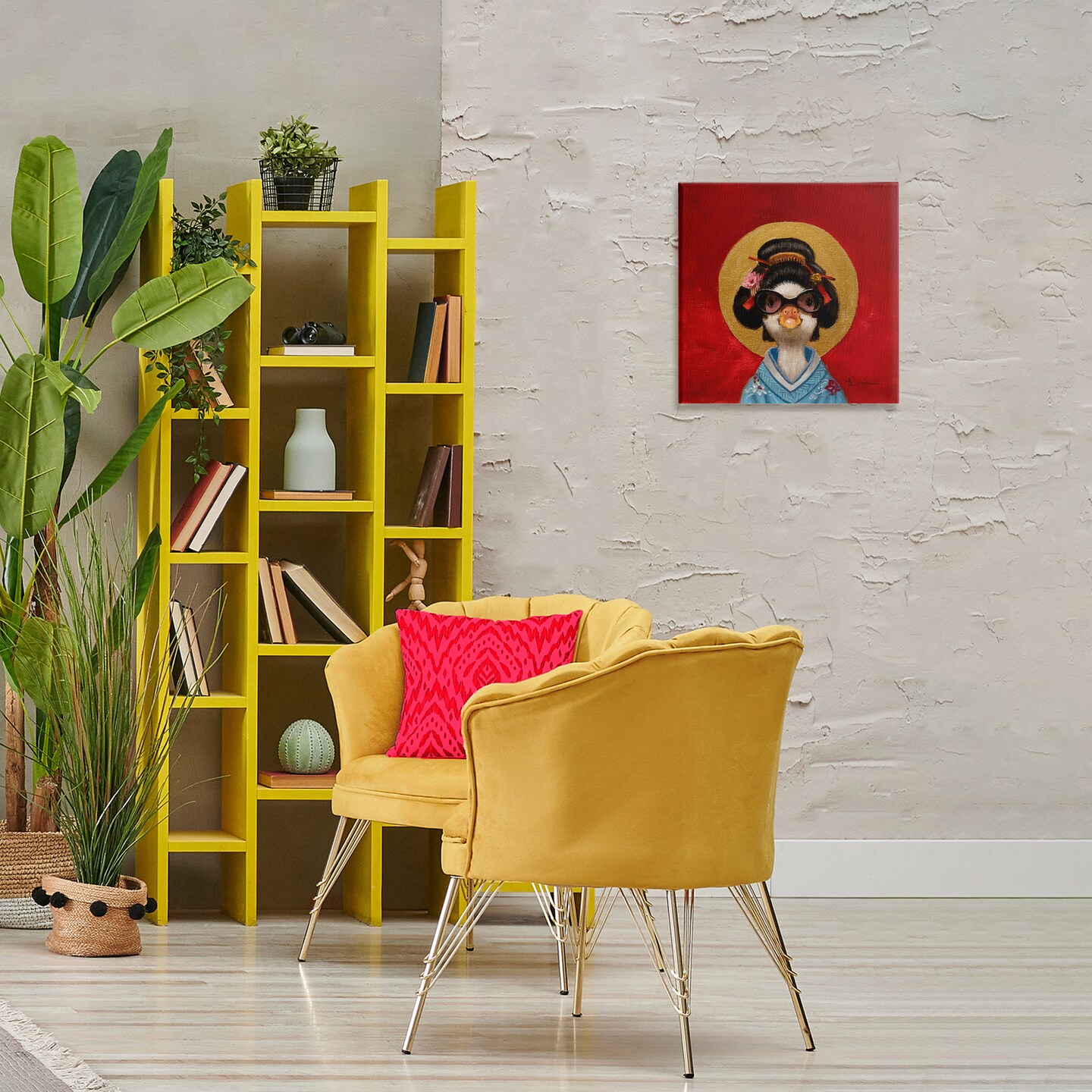 Stupell Industries Traditional Clothing Duck Canvas Wall Art Design by Lucia Heffernan
