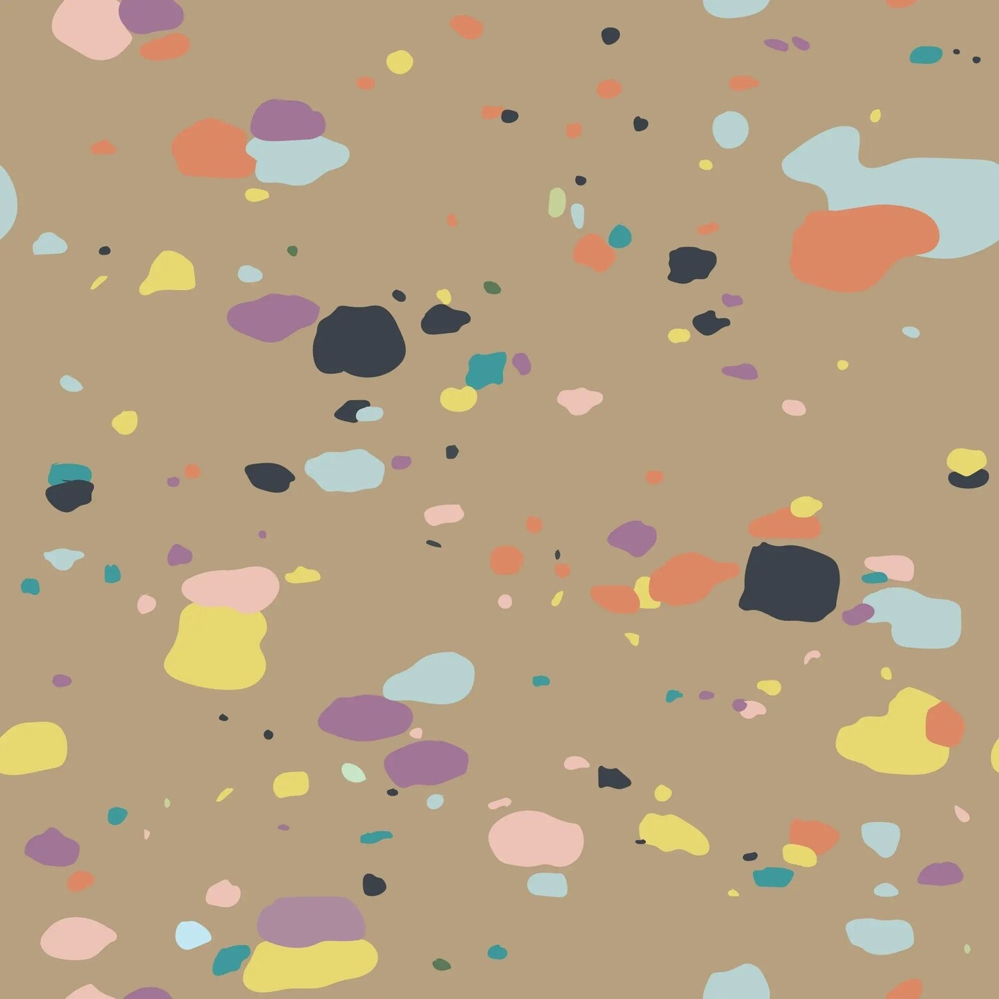 Vintage Linoleum Pattern Gift Wrap