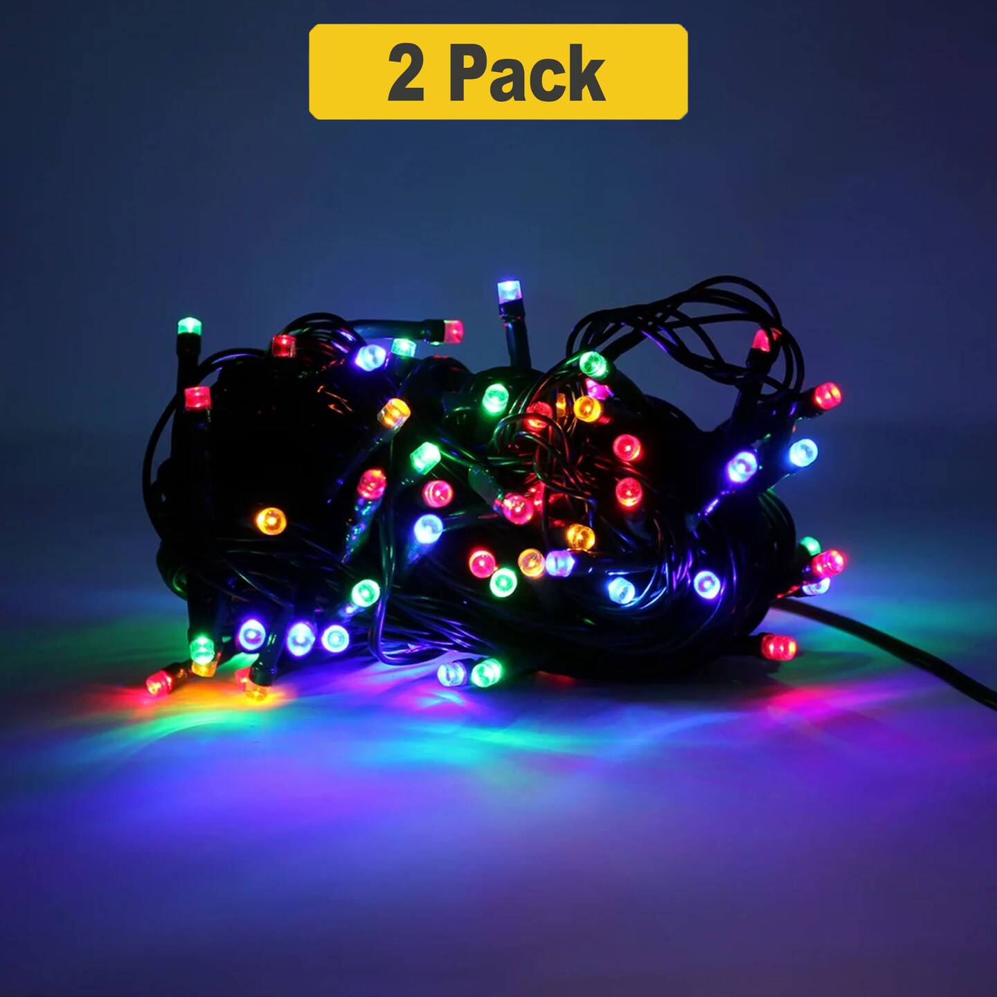 Decorative 200 LED Multicolor Solar String Lights for Gardens
