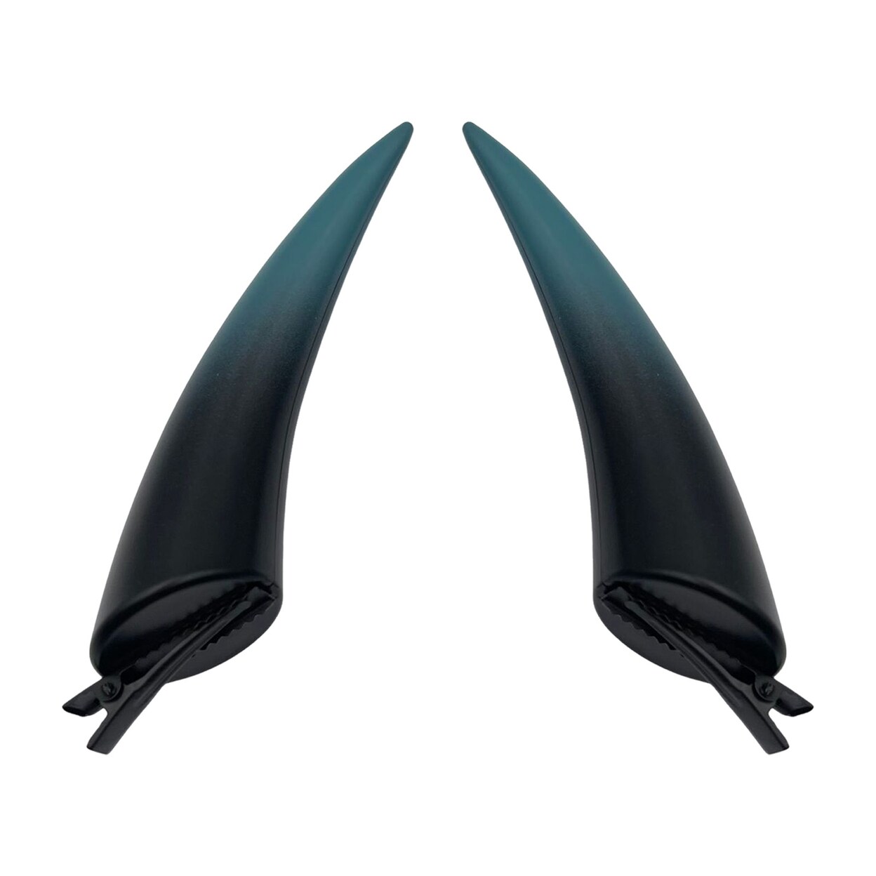 1 Pair Devil Horn Hair Clip Halloween Cosplay Demons Horn Duckbill Clamp Adjustable Women Girls Hair Barrette Hair