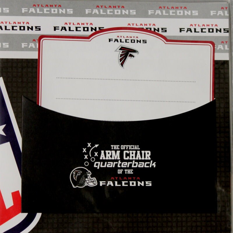NFL Atlanta Falcons Complete 8 x 8 Officially Licensed Scrapbook