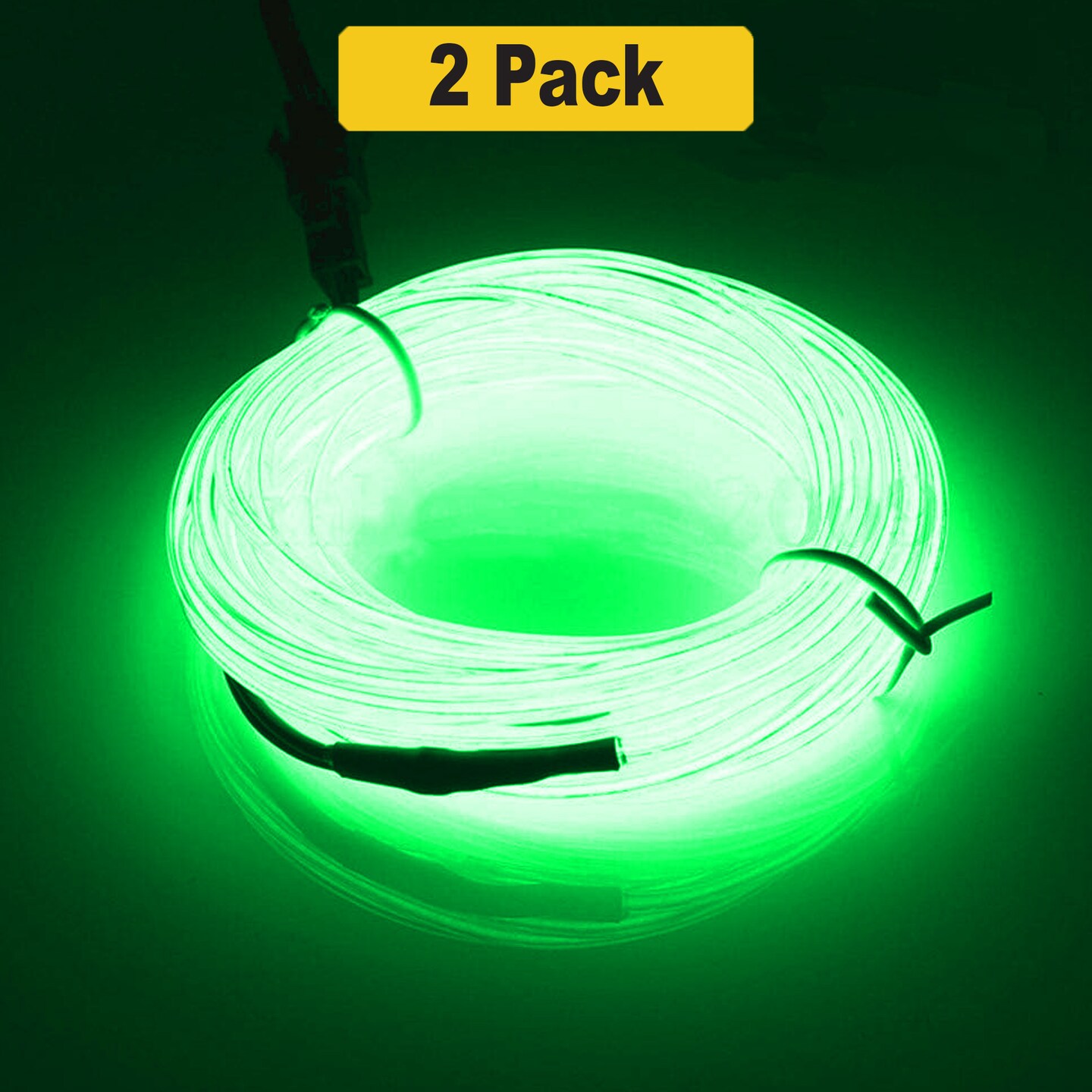 Flexible 6-Foot Neon Light Strand – Clip-On & Battery Powered