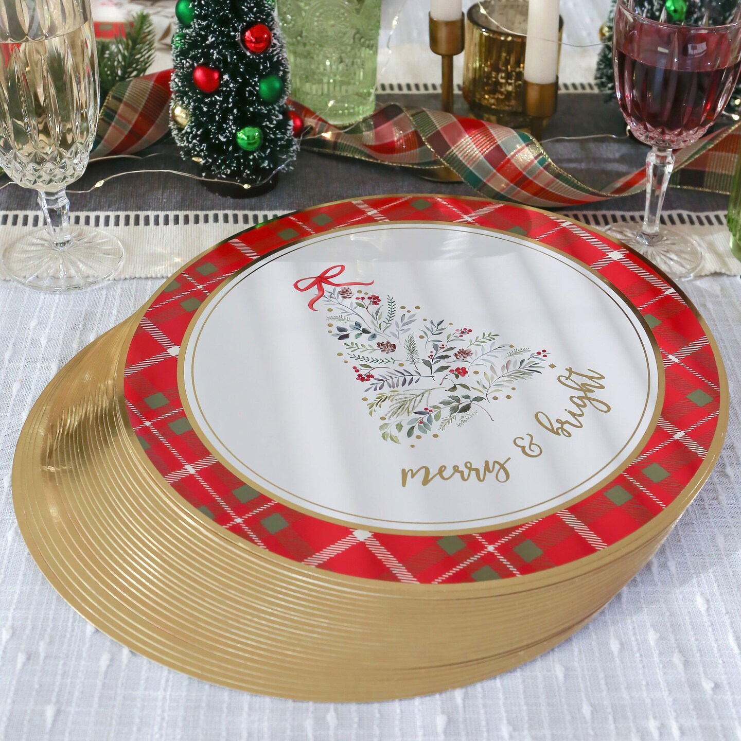 Kate Aspen Christmas 13&#x201D; Charger Plate Placemat