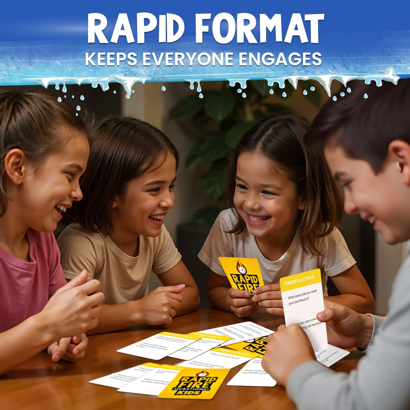 Rapid Fire Premium Conversation Cards for Kids