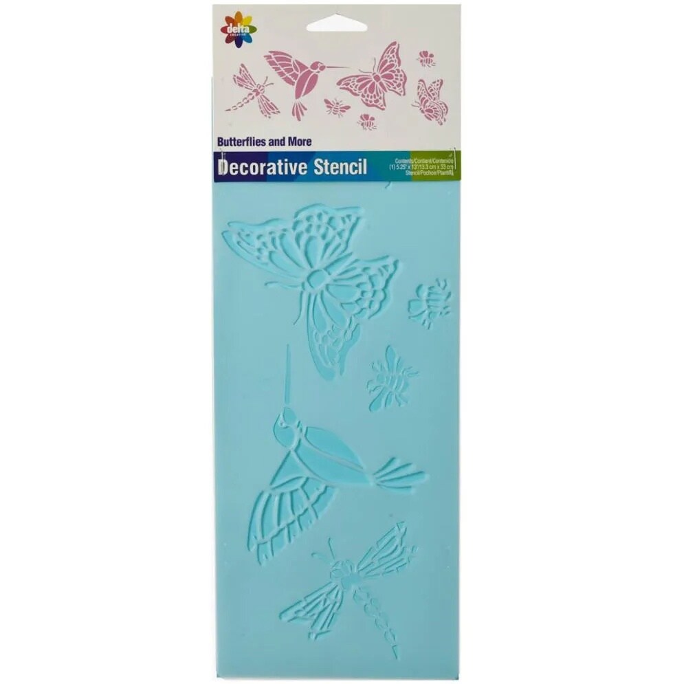Delta Stencil Magic Decorative Stencils-Delicate Vine Border 8.25"X18"