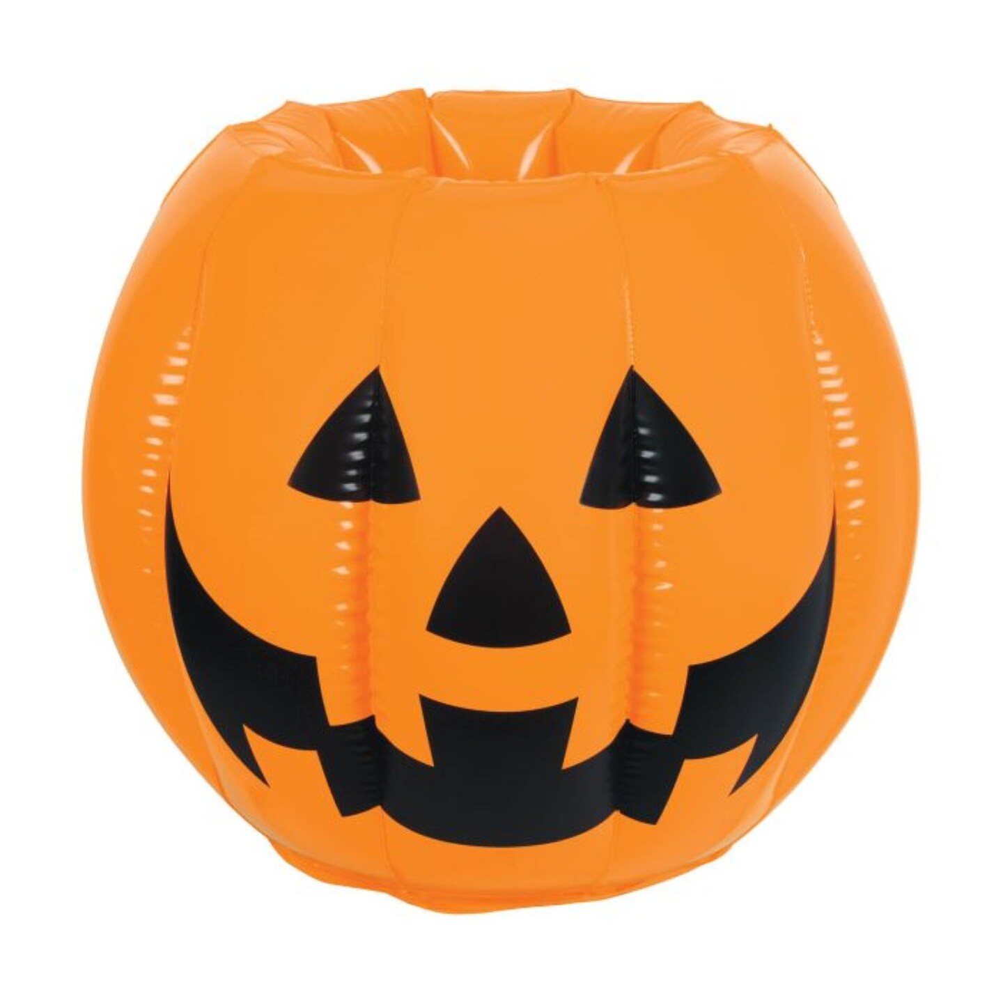 Beistle Inflatable Jack-O-Lantern Halloween Cooler - 22" - Pack of 6