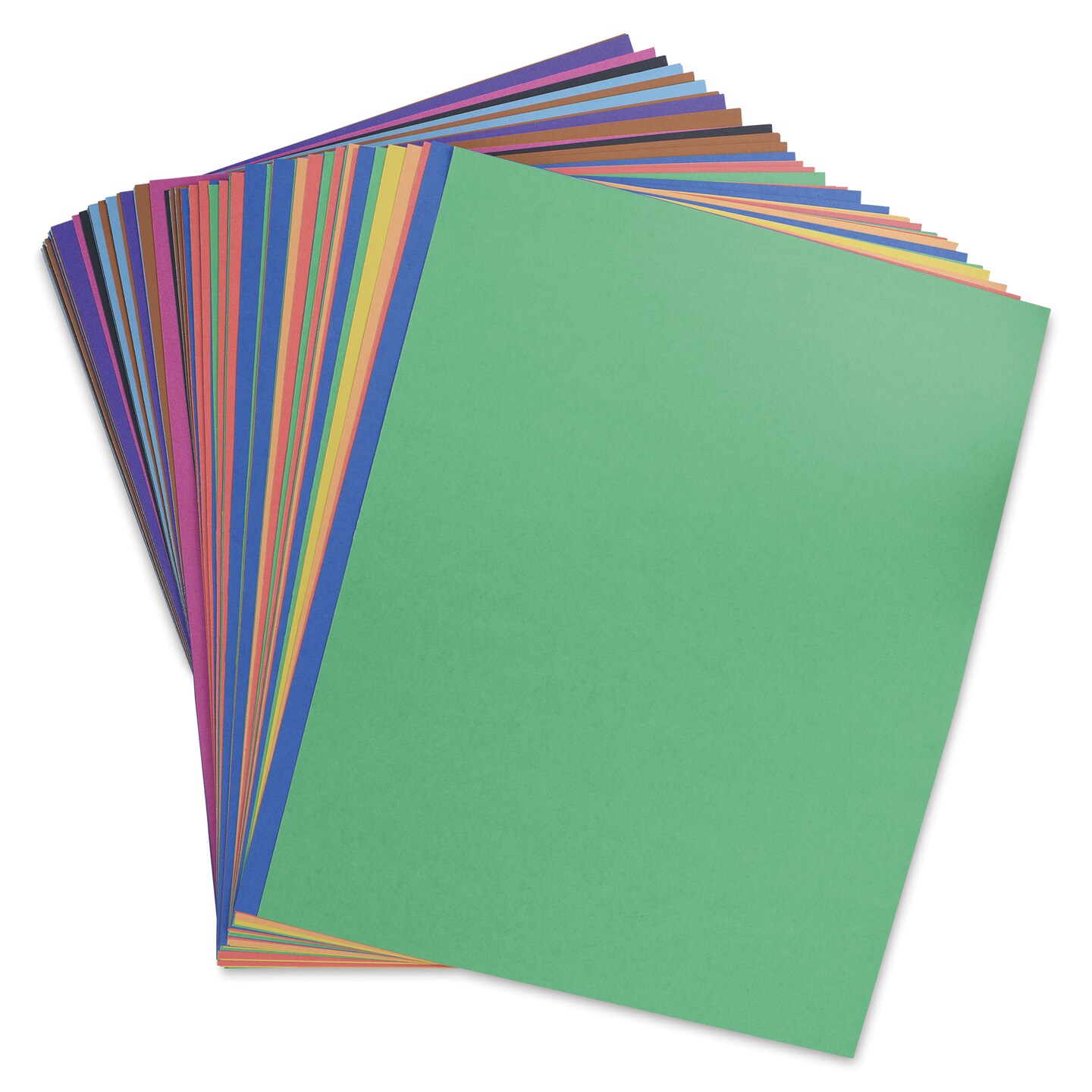 Pacon Railroad Board - 22&#x22; x 28&#x22; x 4 Ply, Assorted, 100 Sheets