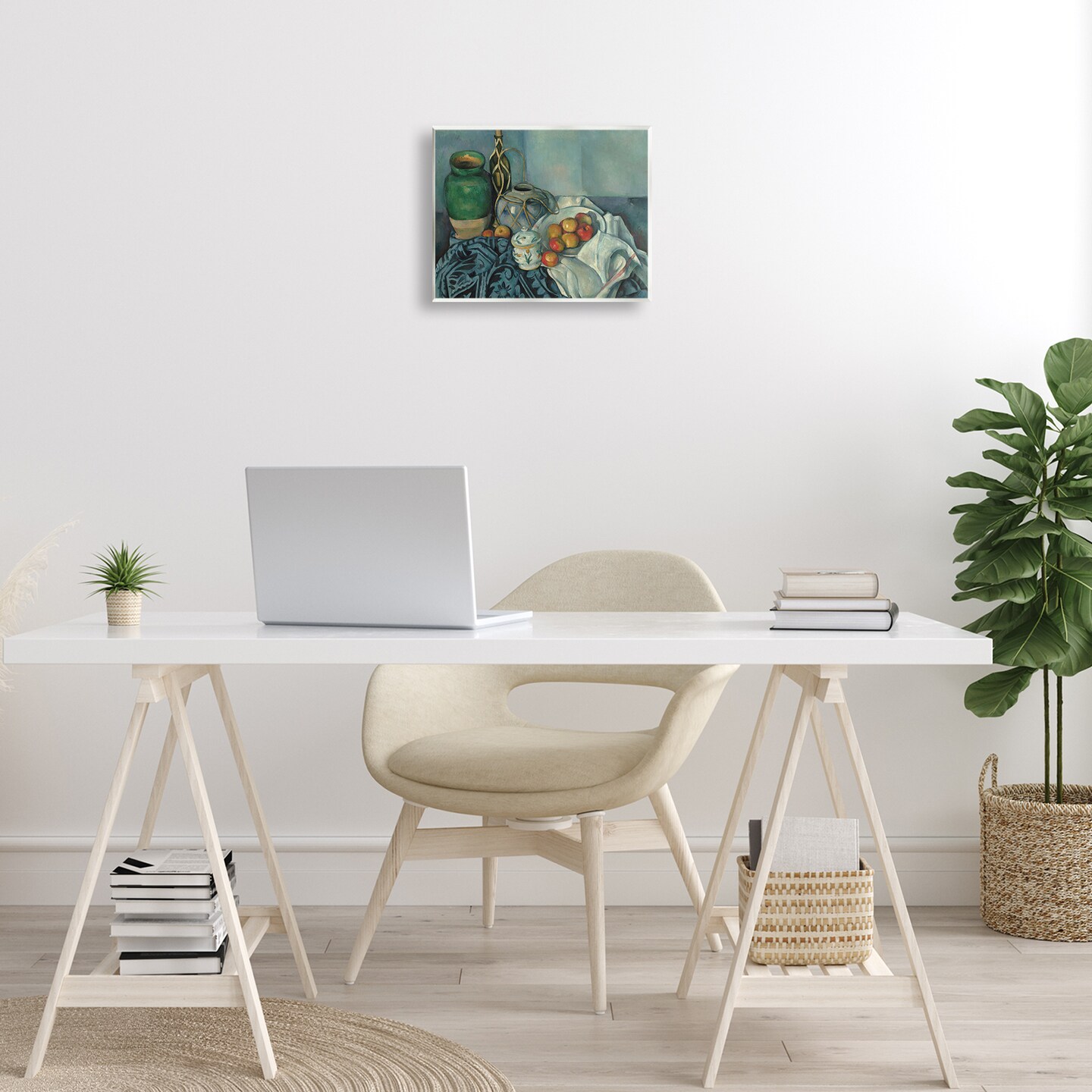 Stupell Industries Classic Cezanne Apples Still Life Wall Plaque Art Design by one1000paintings