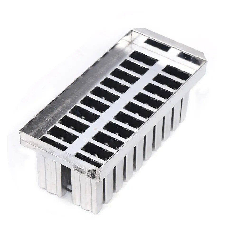 20pcs Stainless Steel Molds Pop Lolly Popsicle Ice Cream Stick Holder Molds DIY