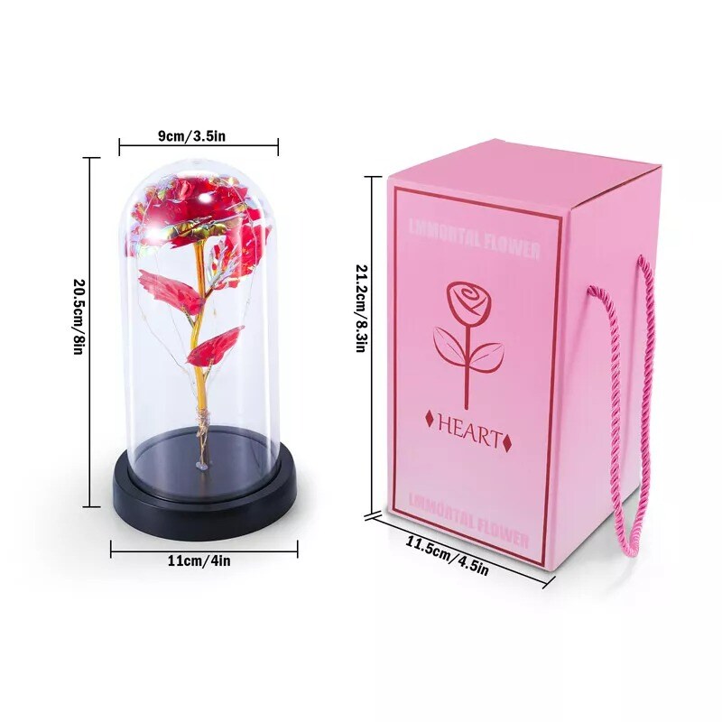 Mother&#x27;s Day Gift for Women Mom Wife - Rose Flower Gift for Women, Birthday Gift
