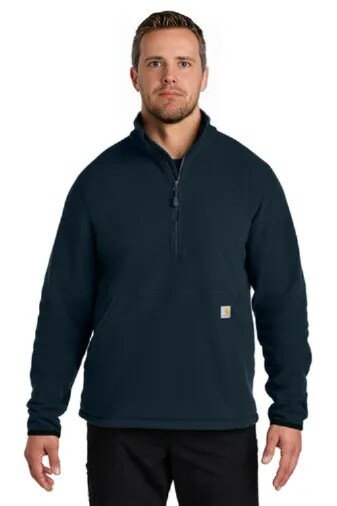 Carhartt&#xAE; Textured Half Zip Fleece Jacket