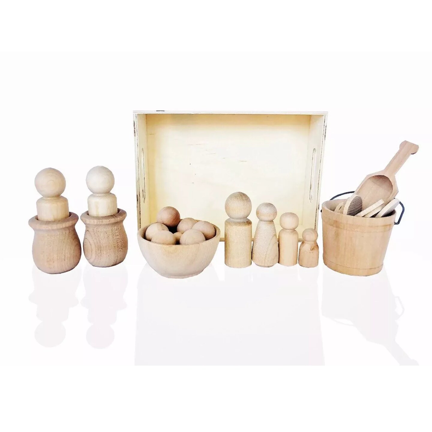 Kitcheniva My Little Sensory Tray Kids Education Sensory Kit Toys Craft