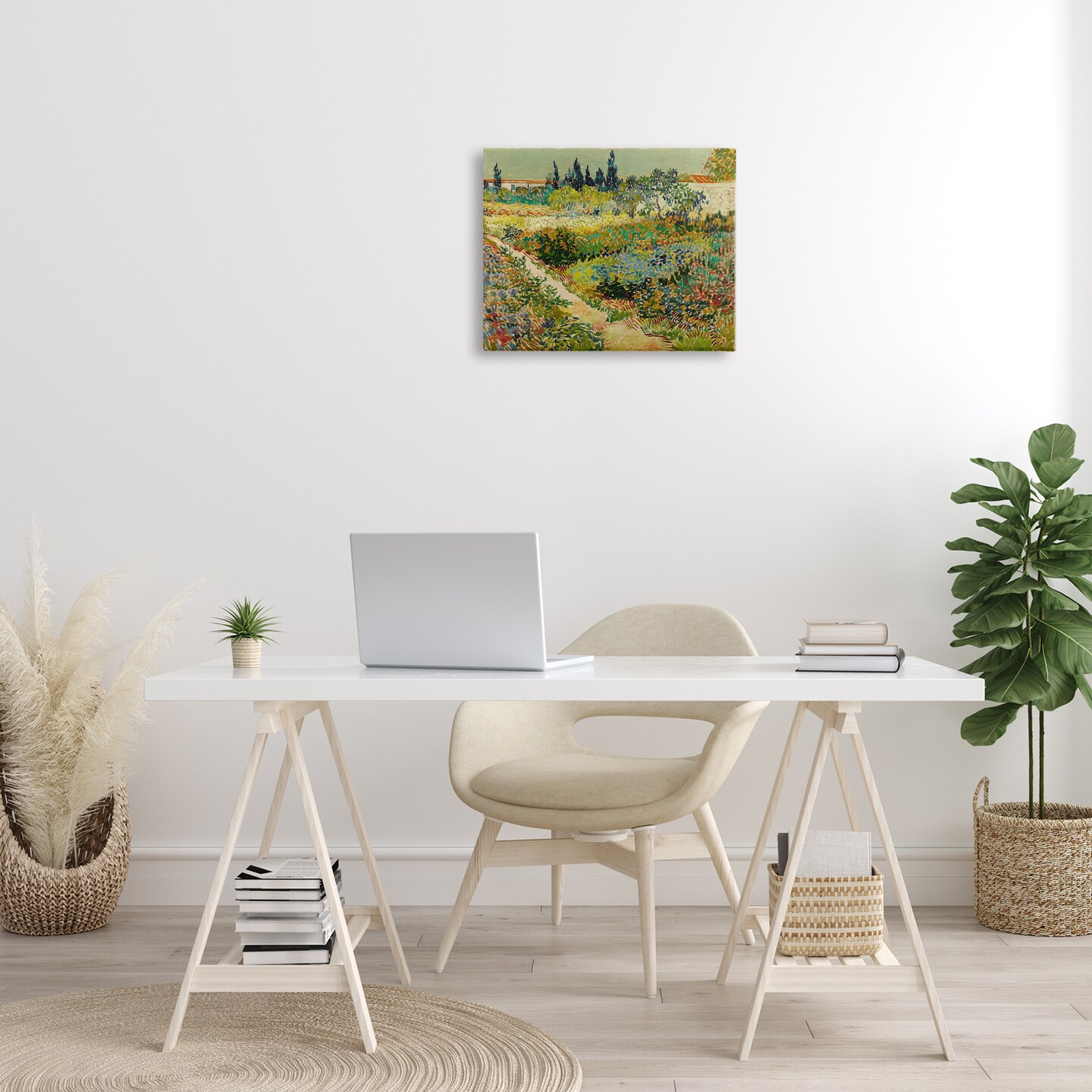 Stupell Industries Van Gogh Garden at Arles Canvas Wall Art Design by one1000paintings