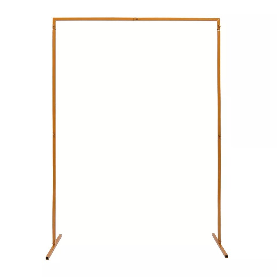 Wedding Arch Backdrop Metal Stand Square Flower Rack Frame Garden Party Decor