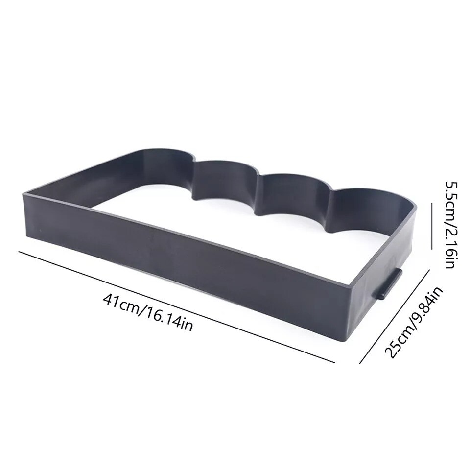 Garden Fence Molds Concrete Brick Courtyard Mould Plastic Cement DIY Molds Tool