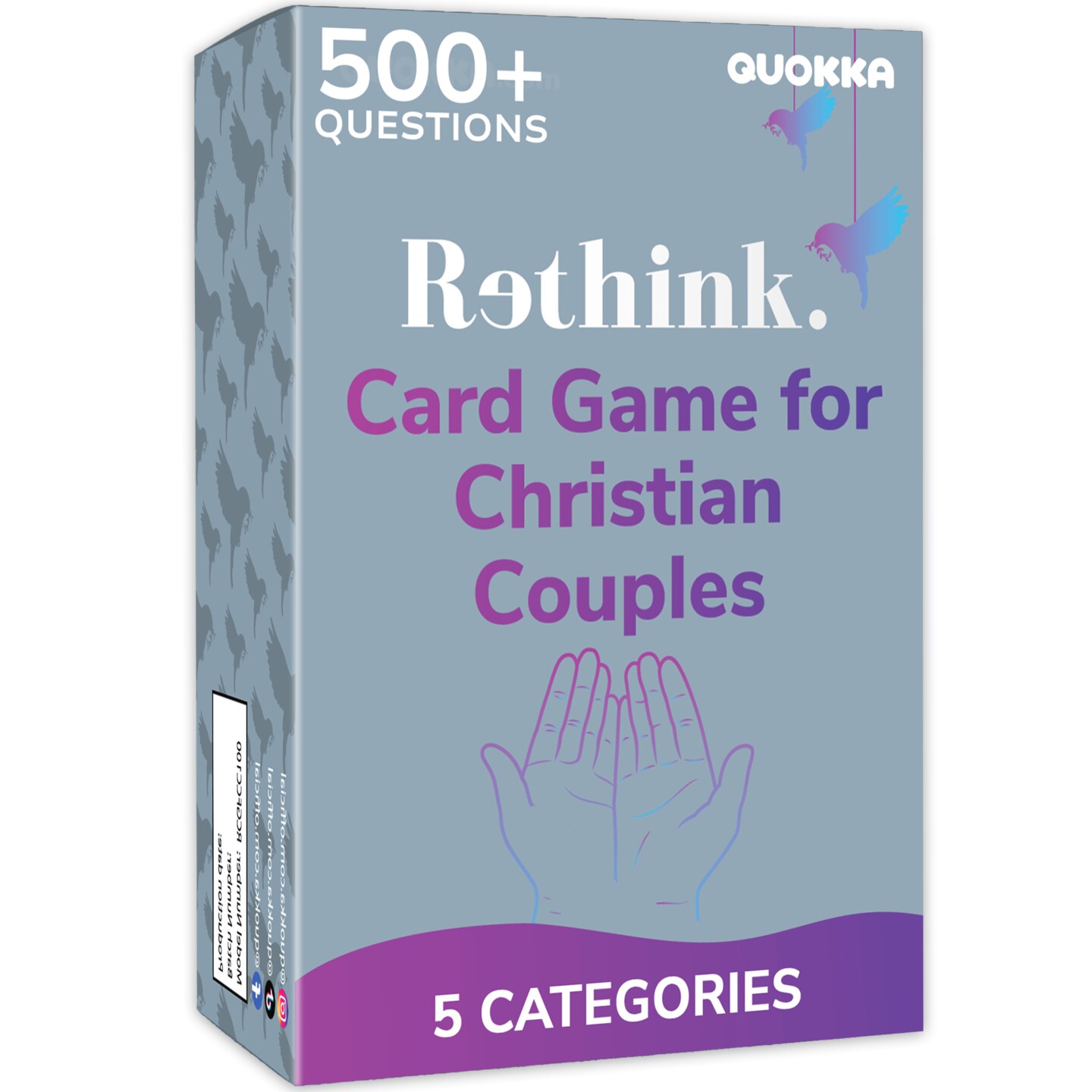 Rethink!: Conversation Cards Game for Christian Couples | 95